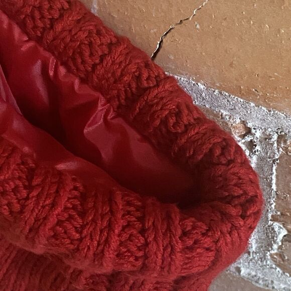 Red and White Letter T Christmas Holiday Stocking - Picture 2 of 6